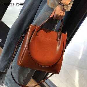 Borsa da donna in vera pelle con tracolla a tracolla, - Product Image 3