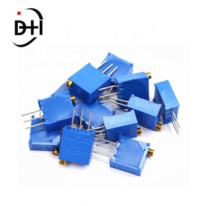 โพเทนชิโอมิเตอร์ 10 ชิ้น รุ่น 3296W-1-103 ค่าความต้านทาน 10K โอห์ม ความแม่นยำ 10% 100ppm แบบ Through Hole Trimmer  ค่าความต้านทาน 1K2K5K10K20K50K100K200K500K1M - Product Image 6