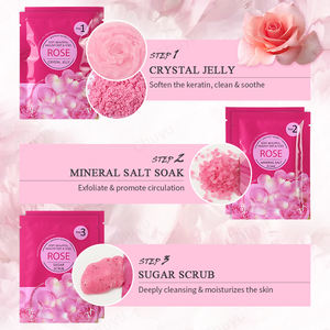 Pedicure Kit Pé Spa Mergulhe Set Calos/Removedor De Cutícula, Creme De Pele Morta para Pés Pedicure Suprimentos para Pés Rachados Secos - Product Image 3