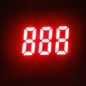 Houkem-3031-ASR Bestseller Super Rot 0,<span class=keywords><strong>3</strong></span> Zoll <span class=keywords><strong>3</strong></span>-stellige 7-Segment-LED-Anzeige Gemeinsame Anode - Product Image 6
