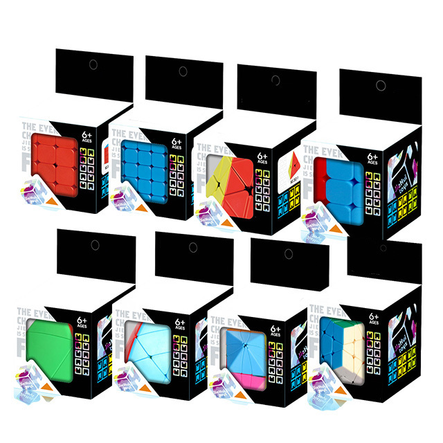 Hot Sale Custom Magic Puzzle Cube 3x3x3 Speed Magic Cube Smoothly Puzzle Cube Collection for Kids Teens