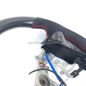 พวงมาลัยคาร์บอนไฟเบอร์สำหรับรถยนต์โตโยต้า แคมรี่ ไฮแลนเดอร์ เฮราคลีส วีโก้ ปี 2005 2006 2007 2008 2009 <span class=keywords><strong>2010</strong></span> 2011 2012 2013 - Product Image 6