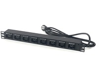 ICE 60898 400V 6000A 6CH 8CH 16CH Unidad de distribución de energía montada en rack Tira de alimentación PDU
