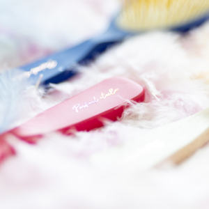 ODM Peines Para Mascotas Perro 75g 62*230mm Dog Madan spazzola in acciaio inox Bamboo Cat Dog Grooming Slicker Pet Brush - Product Image 3