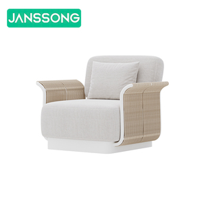 <span class=keywords><strong>Set</strong></span> Divano da Esterno Moderno in Alluminio, Arredamento di Lusso per Villa, Patio, Resort e Hotel - Product Image 4