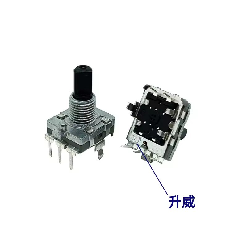 EC16 type 360 Degree <strong>Rotary</strong> <strong>Encoder</strong> with push <strong>switch</strong> digital pulse potentiometer 12 <strong>positioning</strong> Half shaft length 15mm