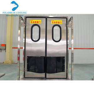 Puertas de tráfico oscilantes de acero inoxidable, doble hoja para cocina, 2022 - Product Image 1