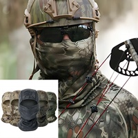 Masque tactique camouflage intégral, balaclava, protection UV, respirant, imperméable, pour le cyclisme, le vélo, la moto, le ski, les sports, 100%