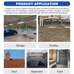 Membrane d'étanchéité en caoutchouc EPDM vulcanisé ZhengShun résistante aux UV pour toitures et sols, en rouleau - Product Image 5