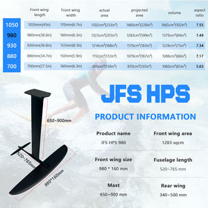 Planche à pagaie hydrofoil HPS980, aile Efoil, <span class=keywords><strong>kite</strong></span> <span class=keywords><strong>surf</strong></span>, foil en PVC, 1283 cm², sports nautiques polyvalents - Product Image 4