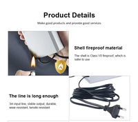 Alimentation sans interruption AC 200V-240V entrée DC 12V sortie 5400mAH batterie remplaçable Mini UPS pour routeur WiFi caméra CCTV