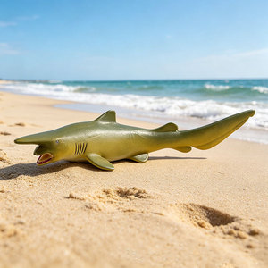 Modèles d'animaux marins de simulation transfrontalière à assembler en PVC : <span class=keywords><strong>Requin</strong></span> à bec de sabre, <span class=keywords><strong>Requin</strong></span> zèbre, Raie, Poisson-<span class=keywords><strong>guitare</strong></span>, <span class=keywords><strong>Requin</strong></span> rayé, <span class=keywords><strong>Requin</strong></span> bambou - Product Image 3