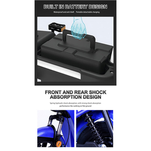 Nhà Máy Mới Giá Rẻ Điện Xe Máy/Ebike Điện Xe Tay Ga Với Phía Sau Trung Tâm Động Cơ 3 Tốc Độ Kỹ Thuật Số Thông Minh Loại - Product Image 5