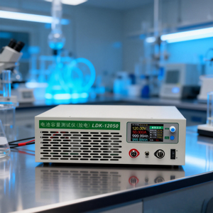 LDK-12050 120V50A Testeur de capacité de batterie au lithium, instrument de décharge pour détection de vieillissement de batteries à courant élevé - Product Image 1