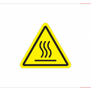 Señal de Advertencia: Uso de Guantes, Superficie Caliente, Seguridad Industrial, Guantes de Protección Personal (EPP) Requeridos, Etiqueta de Seguridad para Máquinas - Product Image 6