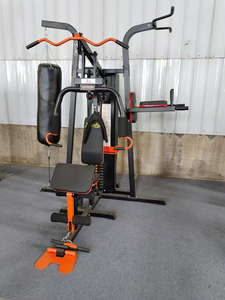 Station d'entraînement multifonction intégrée en métal pour trois personnes, équipement de fitness combiné pour la force à domicile, 75 kg, directement de l'usine - Product Image 4