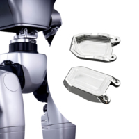 Pièces métalliques pour robots humanoïdes, kit de bras robotiques, coques de bras et de jambes, pièces de boîtier en aluminium anodisé, pièces moulées sous pression en alliage d'aluminium