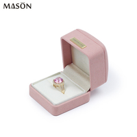 Bague personnalisée, boucles d'oreilles, collier et bracelet, ensemble avec longue chaîne, boîte d'emballage grande boîte à bijoux avec logo