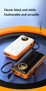 2024 China Electronics Nuevo producto Promoción Super banco de energía de carga con cable PD 22,5 W Banco de energía para teléfono móvil - Product Image 4
