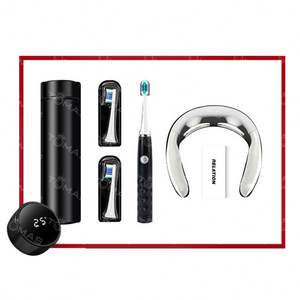 Articles cadeaux créatifs 2026, impression de logo, envoi aux clients, brosse à dents électrique pratique, tasse thermique, ensemble cadeau d'affaires 9 en 1 - Product Image 5