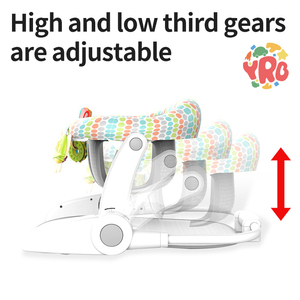 Yrb Baby Portable Babt Floor Sentado <span class=keywords><strong>Silla</strong></span> Asiento de bebé para niños pequeños Cena <span class=keywords><strong>Silla</strong></span> Seguridad Suave <span class=keywords><strong>Silla</strong></span> de piso infantil con <span class=keywords><strong>colgante</strong></span> de juguete - Product Image 3