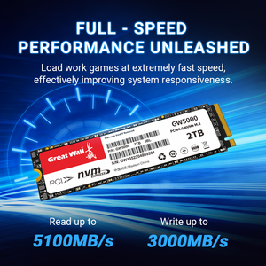 Unidad de Estado Sólido Great Wall <span class=keywords><strong>SSD</strong></span> M2 Gen4 NVMe de 1 TB, 2 TB, 4 TB, Unidad M.2 2280 PCIe 4.0, Discos Duros NVMe, Unidad de Estado Sólido Interna para <span class=keywords><strong>PS5</strong></span> - Product Image 6
