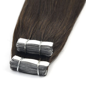 Extensiones de Cabello Adhesivas Más Vendidas, 100% Cabello Humano Remy, Trama Ultrafina Invisible, Liso, Ondulado Natural, Sin Enredos, Sin Caída - Product Image 3