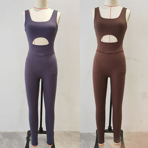 MIQI combinaison de sport dos nu en forme de V Style chaud femmes danse une pièce Fitness Yoga <span class=keywords><strong>body</strong></span> pour grande fille - Product Image 5