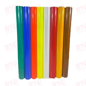 Película Reflectante Microprismática HIP/EGP de 1.22m*45.7m para Señales de Tráfico, Rollo de Lámina Reflectante Visible de 10 Años - Product Image 5