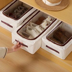 Nouvel Organisateur de Chaussures Sous Lit Gain de Place, Conteneur Anti-Humidité et Anti-Moisissure avec Cadre en Acier - Product Image 2