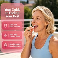 Compléments alimentaires pour la ménopause fabriqués en usine, pour femmes, capsules pour l'équilibre hormonal féminin, contre les sueurs nocturnes, les bouffées de chaleur et les changements d'humeur