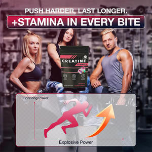 סוכריות גומי ללא סוכר עם קריאטין, אלקטרוליטים, BCAA, לחות, תיקון שרירים, אימונים אינטנסיביים, תוסף תזונה לספורט לגברים בוגרים - Product Image 4