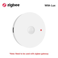 Capteur de mouvement et d'éclairement professionnel Tuya Smart WiFi Zigbee, populaire et performant
