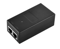 Injecteur PoE passif 24W 24Vdc 1A Gigabit Ethernet RJ45 Adaptateur de bureau CE Alimentation pour commutateur Ethernet CE Caméra CCTV CPE