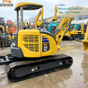 Prix usine, mini-excavatrice 4 tonnes d'occasion Komatsu PC40MR, mini Komatsu PC35 PC40 en stock, livraison rapide - Product Image 3