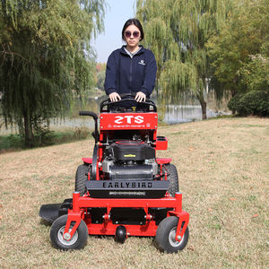 Industrial Grade Zero Turning Standing Four-Wheel Lawn Mowing <strong>Cart</strong> with Weed Remover for <strong>Garden</strong> Care - Product Image 5