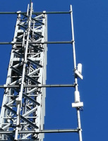 Accessoire de tour de télécommunication galvanisé à chaud de 45, 50, 55, 65, 70, 80 mètres, prix compétitif, systèmes de réseaux 4G