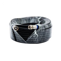 Cable Coaxial RG6 Estándar Europeo para Cámaras CCTV y CATV, 75 Ohmios, Cable de Alimentación de Cobre Trenzado, Certificado CE, Revestimiento de PVC