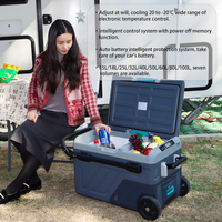 Congélateur portable 40L 12 volts, réfrigérateur de voiture, mini-réfrigérateurs