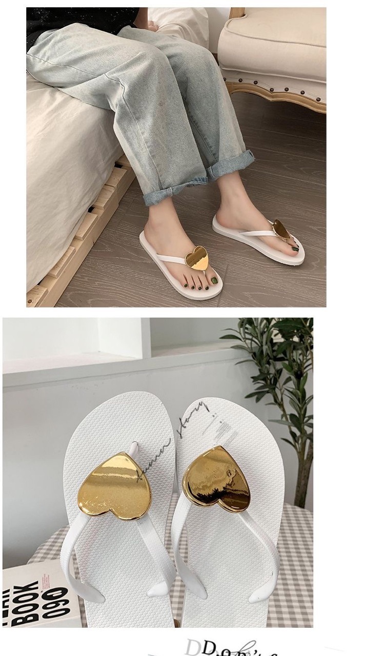 Women Shoes for Holiday PVC Flip Flops Casual Slippers Slides for Girls Platform Sandals