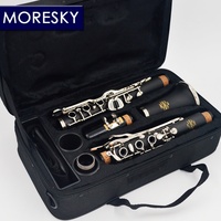 German Oehler Clarinet Bb ABS Resin 20 Keys Turkish Sib MORESKY GE1 Nickel Plated Copper-Nickel Key Customized