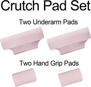 Customizable Comfortable Underarm Crutches Latex Filling Skin-Friendly Cotton-Blend for Long Use for Aluminum/Wooden Support - Product Image 4