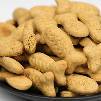 OEM ODM LUSCIOUS Merk Hoogproteïne Natuurlijke Knapperige Visbiscuit Hondensnoepjes voor de Spijsvertering & Huidgezondheid