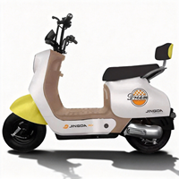 Vélo électrique à motif panda mignon très populaire, monoplace, cyclomoteur électrique urbain tendance pour les trajets quotidiens des femmes