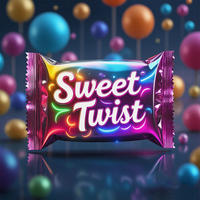 Sac en plastique de qualité alimentaire pour 10g 20g 30g 50g Gummies Bonbons Sucre Chocolat Emballage Cadeau Pochette Mylar Échantillon Thé Épice Poudre Sac