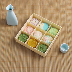 Bán Buôn Hộp Bánh Bằng Gỗ Có Thể Phân Hủy Sinh Học Hộp Bánh Ngọt Đơn Bao Bì Bánh Donut <span class=keywords><strong>Mini</strong></span> Cake Slice Dess - Product Image 4