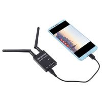 Récepteur FPV Skydroid 5,8 GHz 150CH UVC OTG pour smartphone à double antenne pour tablette Android PC Drone RC - Blanc
