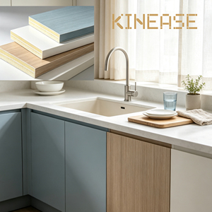 Panel de Gabinete de Cristal de Roble Blanco Gris Azulado Estilo Nórdico Costero Relajado para <span class=keywords><strong>Apartamentos</strong></span> en la <span class=keywords><strong>Costa</strong></span> Oeste y Australia - Product Image 4
