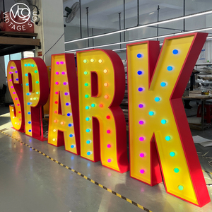 Letrero Luminoso Personalizado para Decoración de Bodas, Letras Gigantes RGB de 4 pies, Letrero Inteligente con Bombillas Bluetooth para <span class=keywords><strong>Alquiler</strong></span> - Product Image 3