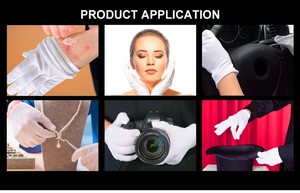 Haute qualité doux blanc eczéma thérapie nuit coton main coucher beauté traitement <span class=keywords><strong>Spa</strong></span> cosmétique hydratant <span class=keywords><strong>Spa</strong></span> gants - Product Image 5